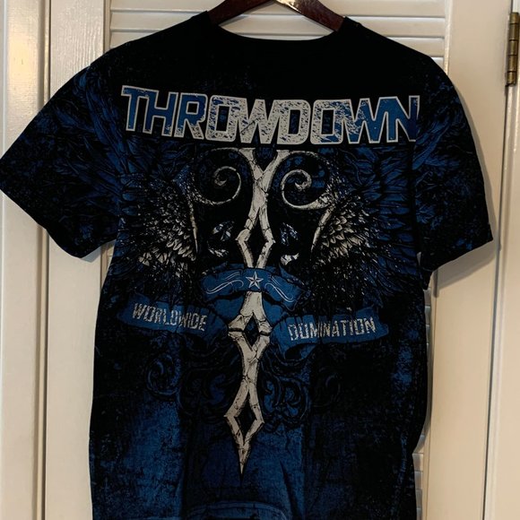 Throwdown Other - Throwdown Affliction Premium T-Shirt Sz Large